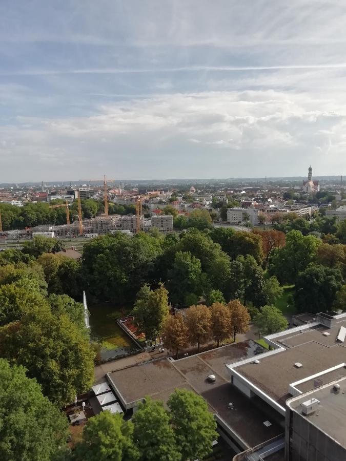 Hotelturm Apartment Augsburg Eksteriør bilde
